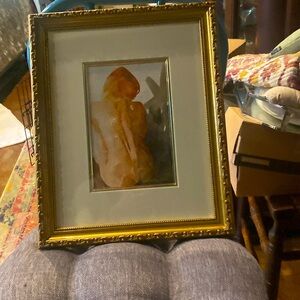 Beautiful nude watercolor by Harry A. Thompson